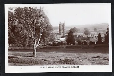 Postcard Cerne Abbas Nr Dorchester Dorset Village View From Beaver RP Shutler • £6.99