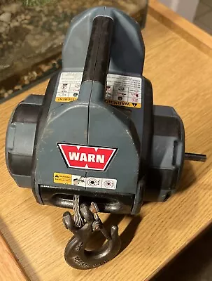 WARN 910500 Handheld Portable Drill Winch W/40 Foot Wire Rope 500lb. 5/16  Shaft • $110