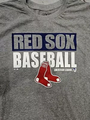 NEW - BOSTON RED SOX - Logo Print T-Shirt - Size LARGE • $4.95