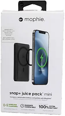 Mophie Snap+ Juice Pack Mini 5000 MAh Portable Charger With Mag - Safe • $17.95