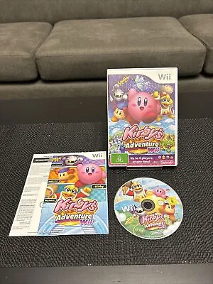 Nintendo Wii Game Kirby’s Adventure Complete  • $99