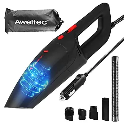 $16.65 • Buy AWELTEC Car Vacuum Cleaner - Portable Lightweight Corded Vehicle Handheld Vac...