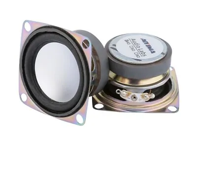 Mini Audio Full Range Speaker Stereo Woofer Loudspeakers Box Diy 2 Inch 4 Ohm 3W • $22.09