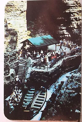 New York NY Ausable Chasm Boat Ride Table Rock Postcard Old Vintage Card View PC • $0.50