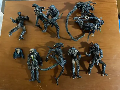 Mcfarlane AVP Lot Predator Alien Figures Diorama • $100