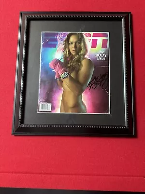 Ronda Rousey  Signed 11x14 Espn Magazine Photo Professionally Framed Dual COAs • $179.99