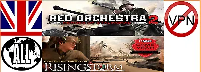 £6.98 • Buy Red Orchestra 2: Heroes Of Stalingrad With Rising Storm Steam Key NOVPN RegFree