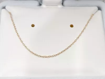 Madi K 13  14k Child's Rope Necklace Chain - Yellow/Gold (GK315-13) • $69.74