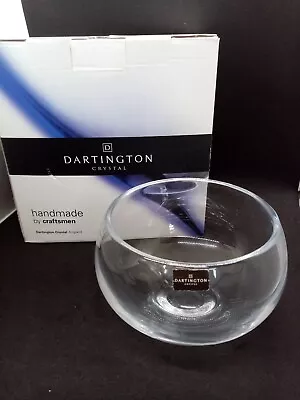 DARTINGTON Crystal Bowl - Clear Glass BNIB • £20