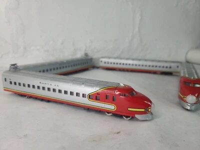 $119.95 • Buy Working HO Model Power Santa Fe Bullet Train Locomotive Coach Passenger Commuter