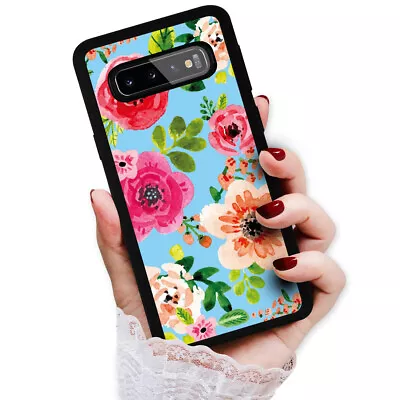 ( For Samsung S7 Edge ) Back Case Cover AJ13098 Flower • $9.99