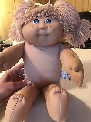 Jesmar Cabbage Patch Kids Doll HM3 With Rare Freckles From 1985 • $149.95
