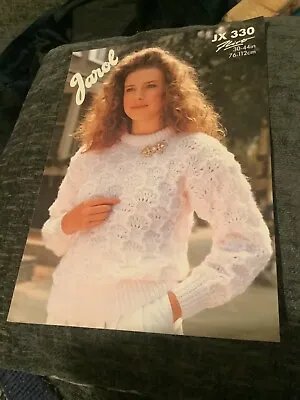 Jarol Womens Sweater Knitting Pattern • £0.99