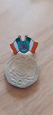 Manchester City Ireland Flag Badge • £1.99