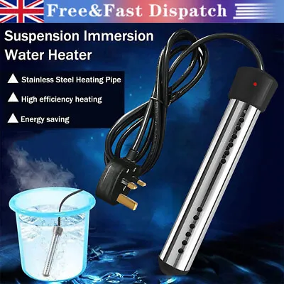 2000W Suspension Immersion Heater Boiler Water Heating Element Bathroom UK Plug • £19.97