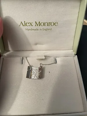 Alex Monroe Sterling Silver Secret Doorway Necklace • $145.22