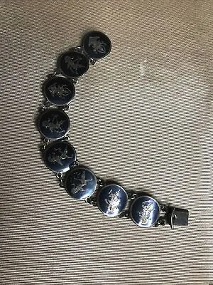 Vintage Sterling Siam Bracelet • $32