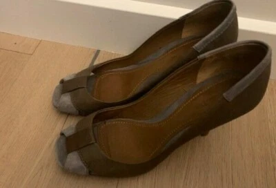 $9.15 • Buy Massimo Dutti Leather Womens High Heel Shoes