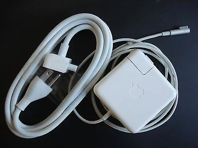 Original OEM APPLE 13  MacBook Pro 60W Magsafe1 Charger And Power Cord A1344 • $29.95