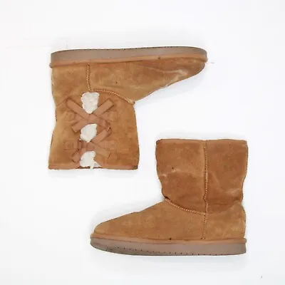 Koolaburra By UGG Bailey Bow Women’s Boots Uk Size 4 EU Size 37 Brown 1019372 • £29.99