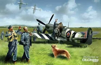 £26.13 • Buy ICM: Spitfire Mk IX With RAF Pilots /Ground Crew In 1:48 [3318801]