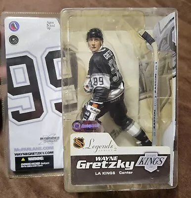 Wayne Gretzky McFarlane Legends Series 2 Figure LA Kings Black Chase Variant 05' • $32.99