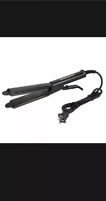 Professional Steam Hair Straightener Ceramic Tourmaline Ionic Flat Iron Glider • $18.50