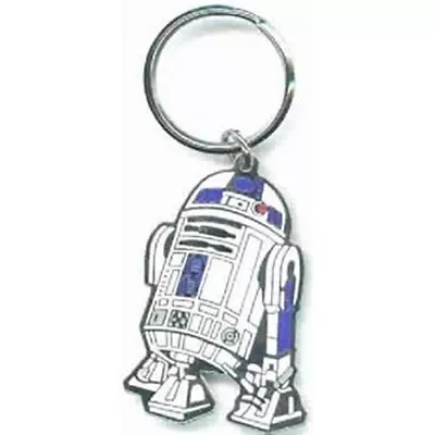 Classic Star Wars R2-D2 Figure Cloisonne Keychain Hollywood Pins 1992 NEW UNUSED • $11.99