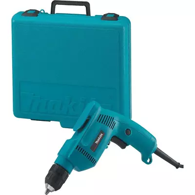4.9 Amp 3/8 In. Corded Low Noise (79dB) Variable Speed Drill With Keyless C • $131.38