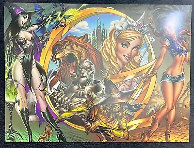 Wizard Of Oz By J. Scott Campbell & Nei Ruffino Fairy Tale Poster • $24.50