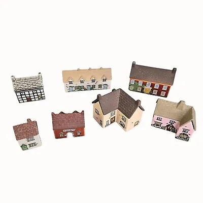 Wade Whimsey On Why Village England Porcelain Miniature Partial Set Of 7 READ • $59.99