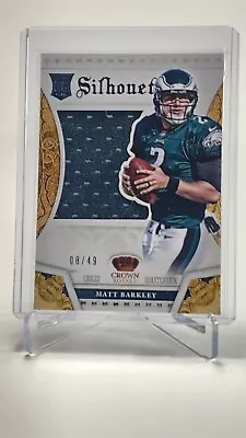 2013 Panini Crown Royale Matt Barkley #36 /49 • $2.75