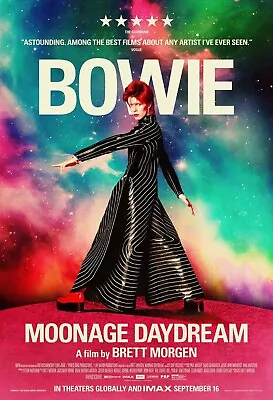 NEW Moonage Daydream David Bowie Movie 2022 Print Poster Canvas FREE SHIPPING • $18.16