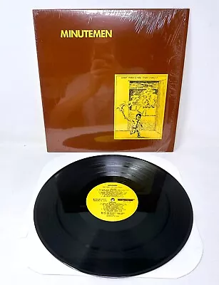 MINUTEMEN - What Makes A Man Start Fires? VINYL SST LP 1983 NO BARCODE In Shrink • $124.99