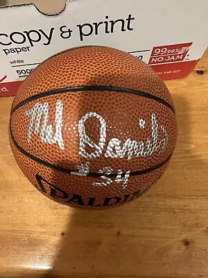 Mel Daniels Signed Spalding Mini Basketball JSA • $69.99