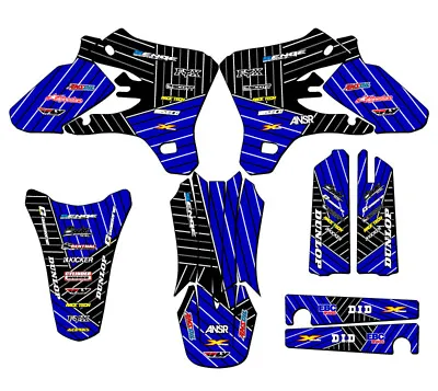 2003-2004 YZ 250 F 4-STROKE RACE SERIES Blue Senge Graphics Kit Compatible With • $159.99