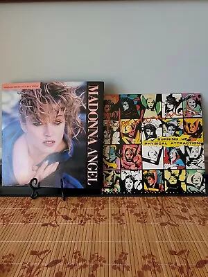 Madonna–burning Up/physical Attraction– Angel/into The Groove 2 Maxi Singles Vg+ • $16