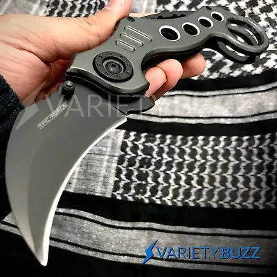 TAC FORCE SPEEDSTER MODEL SPRING ASSISTED POCKET KNIFE Karambit Folding Blade • $9.95