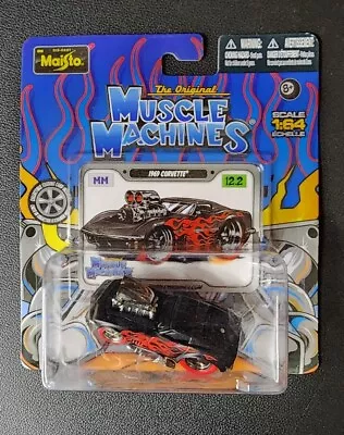 The Original Muscle Machines 1969 Corvette Chase With Red Tires • $40