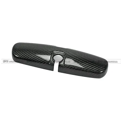 For Mazda MX5 Miata NA NB Carbon Fiber Interior Rear View Room Mirror Cover • $154.22