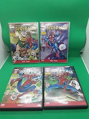 4 SPIDER-MAN 5000 DVD ANIMATION BOX SET MARVEL (U) - & Original Spider-man • £12