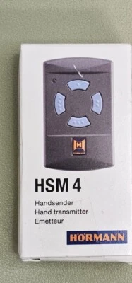 £41.48 • Buy Hörmann Handheld Transmitter HSM 4 With 868MHz HSM4 Wireless Remote Control HSM4-868 HSM 4-868