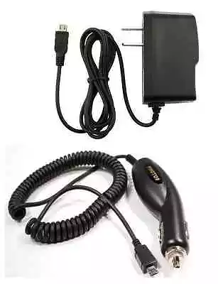 Car+Wall AC Home Charger For Verizon LG Lancet VW820 VS820 LG Lucid 2 II VS870 • $16.39