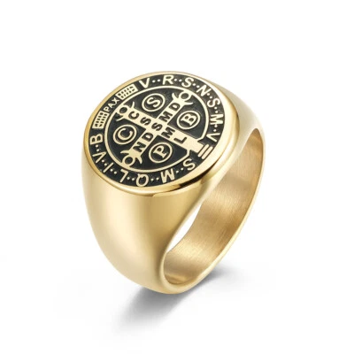 $4.59 • Buy Norse Viking Celtic Jewelry Men Stainless Steel Thor's Hammer Wolf Head Ring Lot