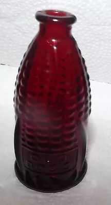 Wheaton Ruby Red Glass Bottle Old Doc's Cure Corn 3  Bottle • $4.99