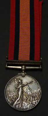 GB Boer War QSA Medal Impressed To 28 PTE. F.BOND. A.S.C. Cape Colony Clasp. • $225