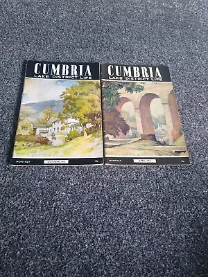 Cumbria Lake District Life Magazines 1972 & 1976  . • £4.99