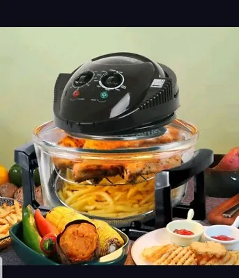 12L Electric Halogen Oven Fast Cooker Multi-function Low Fat Air Fryer 1400W • £44.99