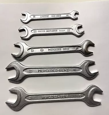 5 Mercedes Benz Open End Wrenches • $28