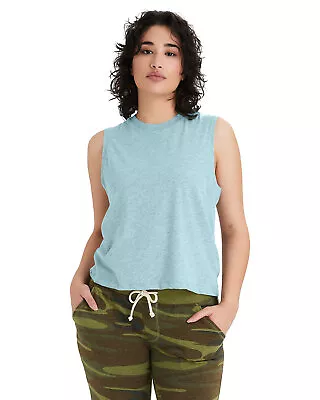 Alternative Women's Go-To CVC Cropped Muscle T-Shirt FREE SHIPPING! • $16.42